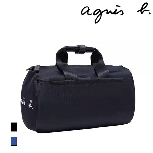 agnes b. アニエスベー スポーツジムバッグダッフルショルダーハンドバッグ 男女兼用 防水とポータブル 旅行観光バッグ