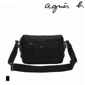 agnes b. アニエスベー ショルダーバッグ 大容量 レディース ブラック