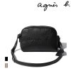 agnes b. アニエスベー ショルダーバッグ レディース スタイリッシュショルダーバッグ ポシェット レザー バッグ